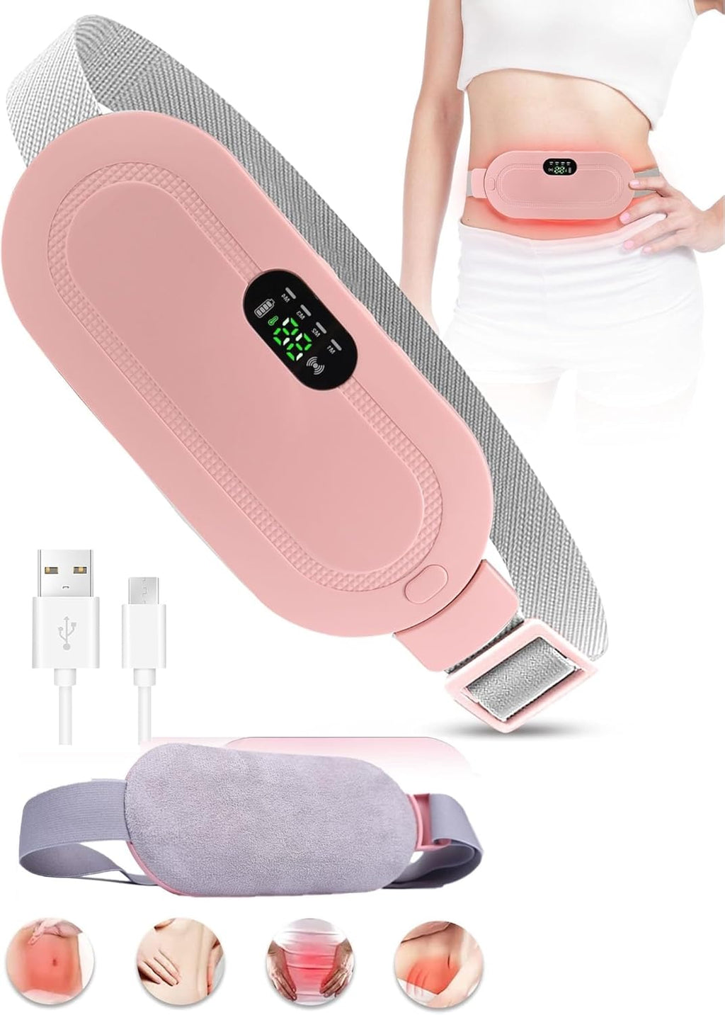 Period Relief Heating Massager Belt™