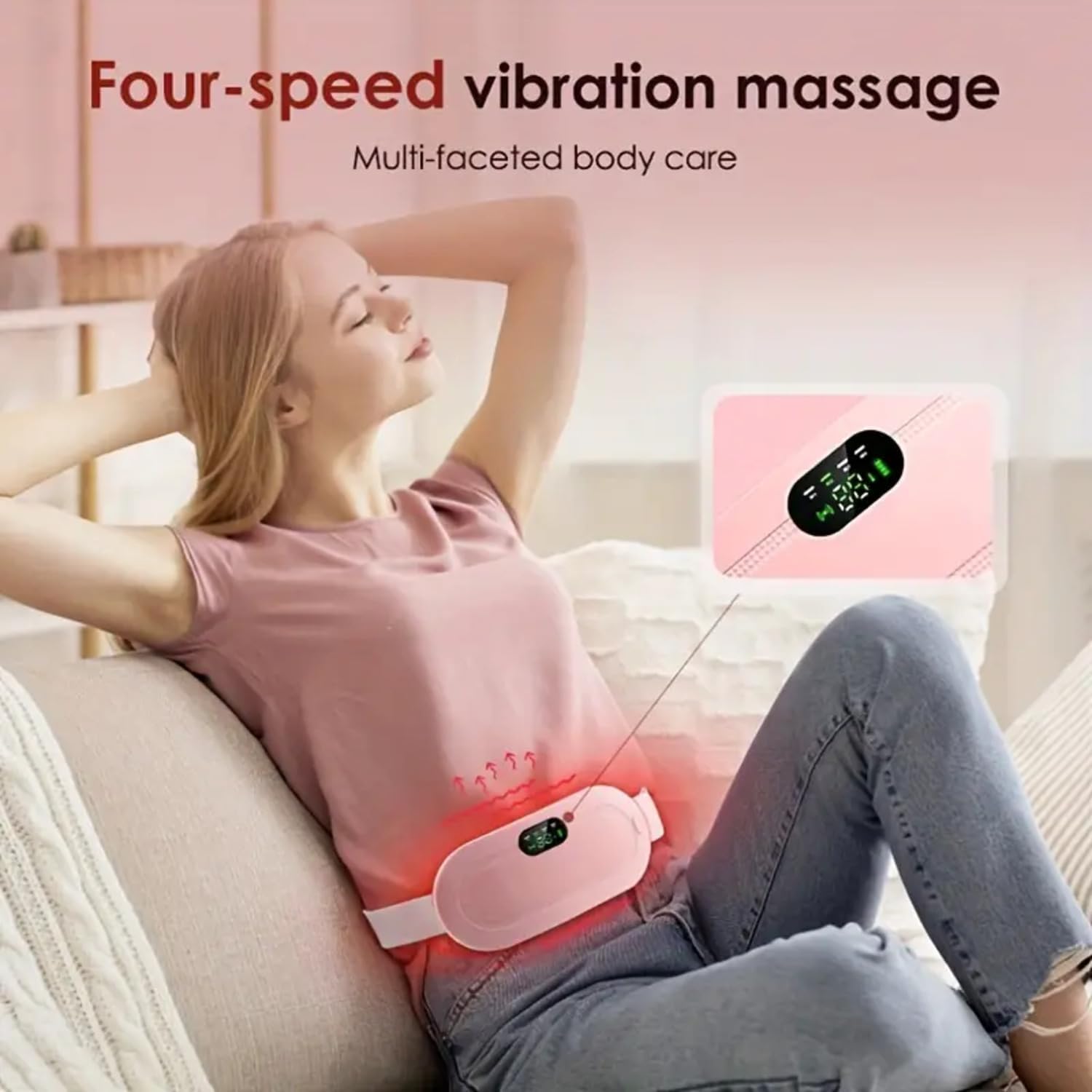 Period Relief Heating Massager Belt™