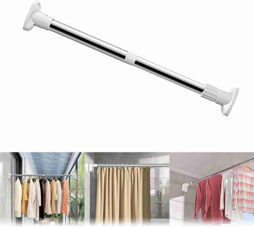 Drill-Free Multifunctional Adjustable Tension Rod