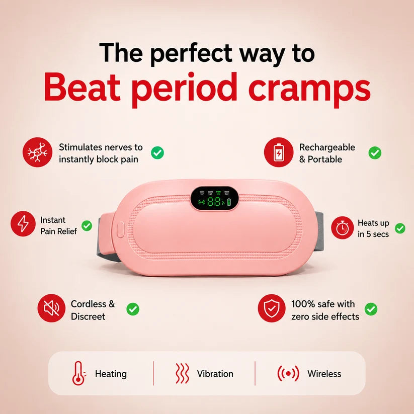 Period Relief Heating Massager Belt™